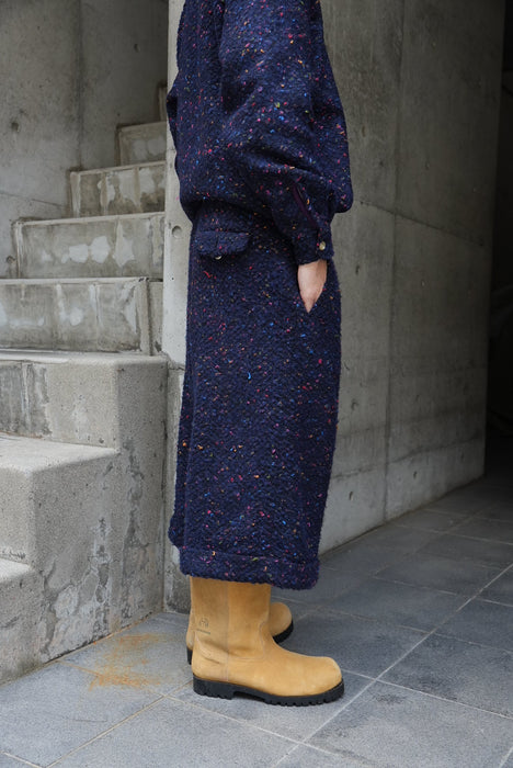 HAPPYEND HOKKORI tweed pants 宙