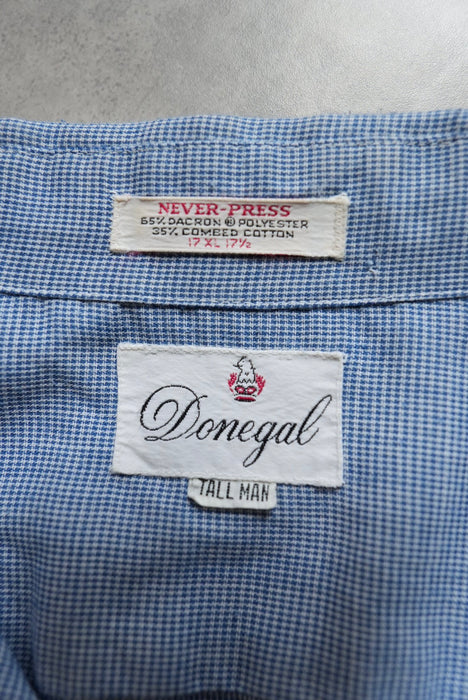 60s Donegal light cotton shirts
