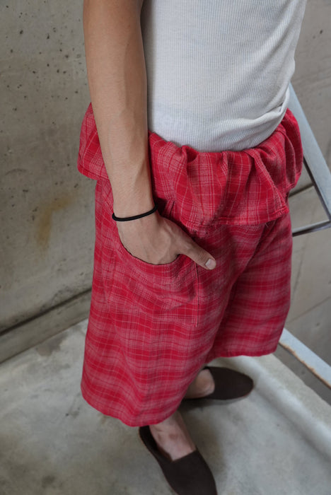 90s tartan Thailand pants