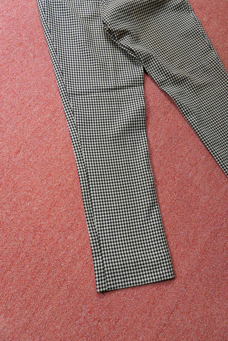 6.70s Don Poker gingham tapered slacks
