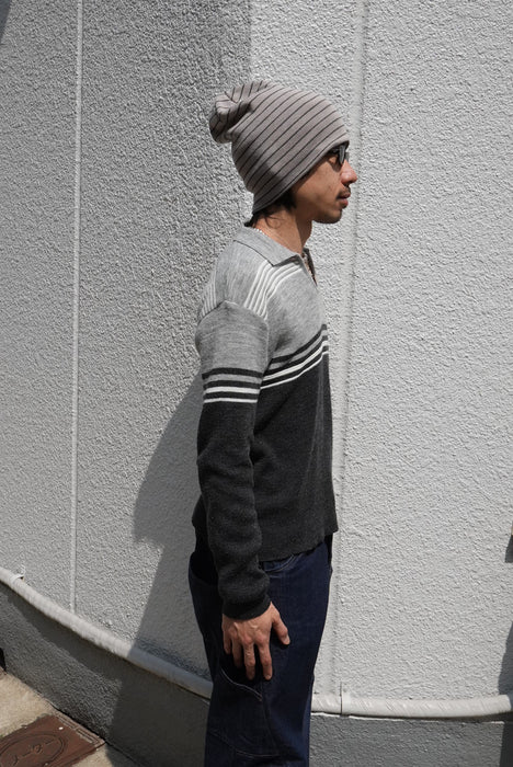 80s JUSTIN BLAKE skipper knit