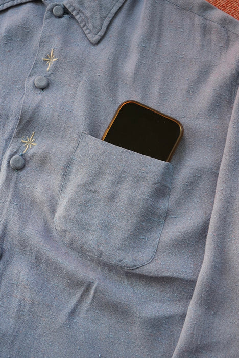 60s Sears beautiful jacquard shirts