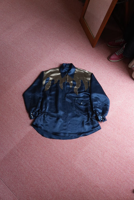 NAM Bellows Skipper Shirts-fire Midnight