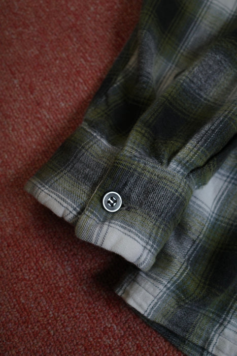 60s Sears printed flannel shirt
