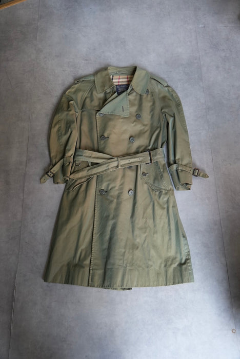 80s Burberrys’ 玉虫 trench coat