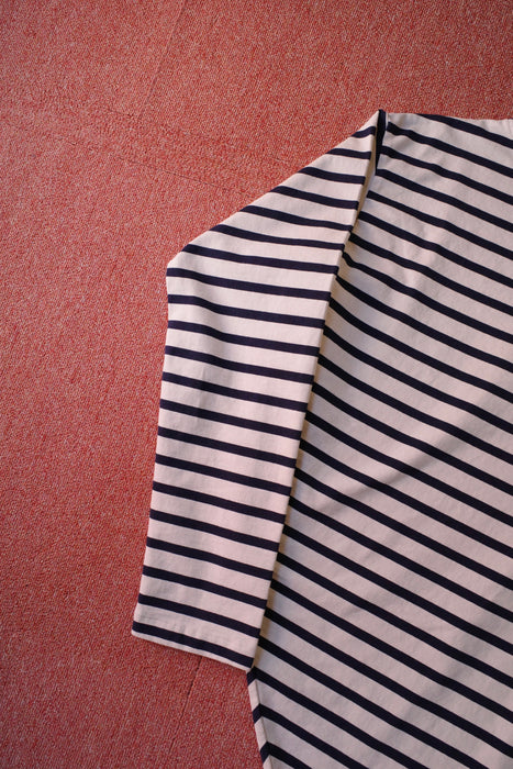 NAM Banana Basque Shirts WHITE/NAVY size1