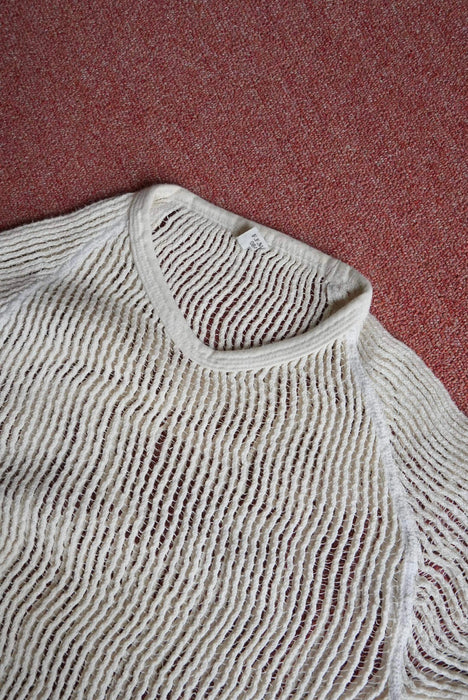 70s danish army fishnet tee
