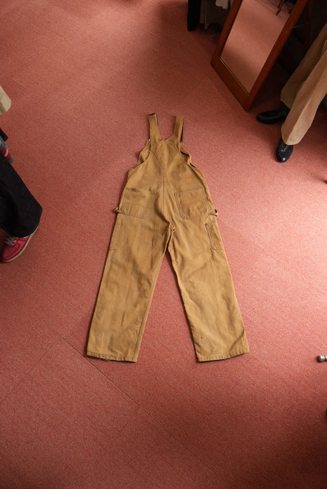 90s Carhartt duck doubleknee overall