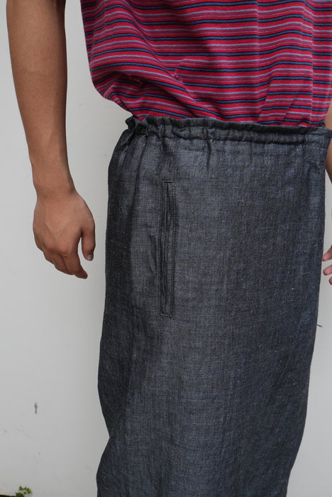 C.M.P.Y 24YR BLUE Linen×Banboo 32inch