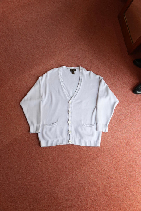90s Eddie Bower cotton knit cardigan
