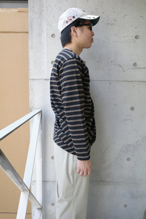 NAM Banana Basque Shirts BLACK/BROWN size1
