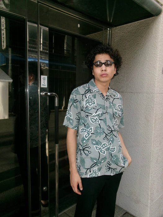 90s STUSSY seersucker aloha