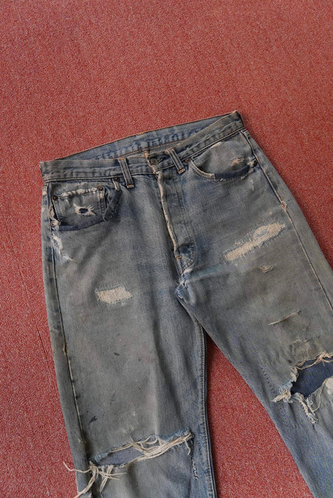 70s Levi's 501 red line