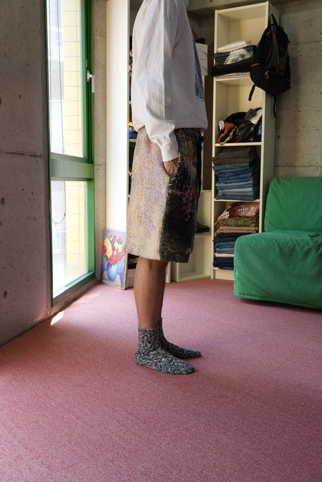 remake jaquard big shorts