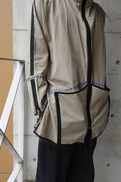 90s good design nylon jacket