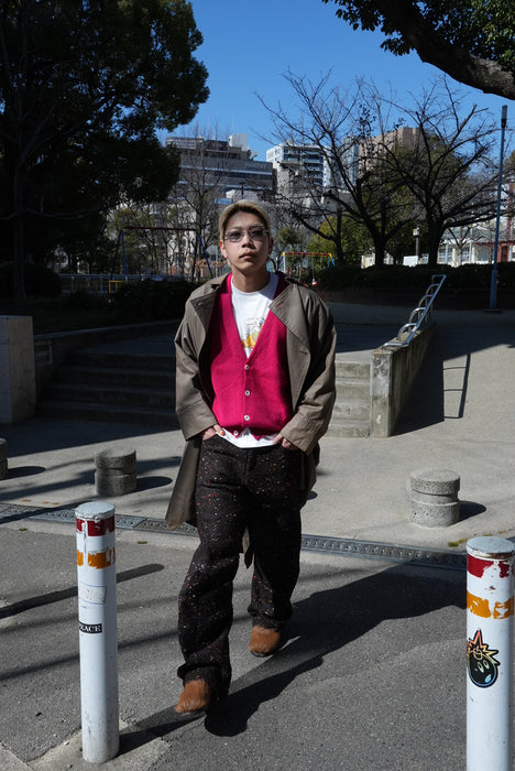 HAPPYEND Rikke easy pants HOKKORI choco