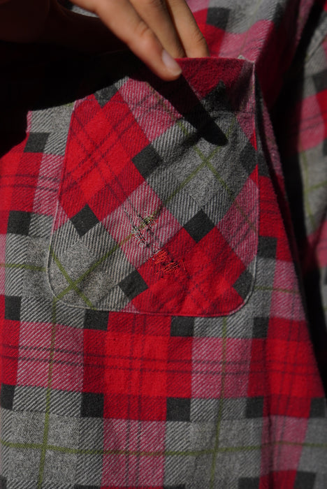 50s PENNEY’S print flannel