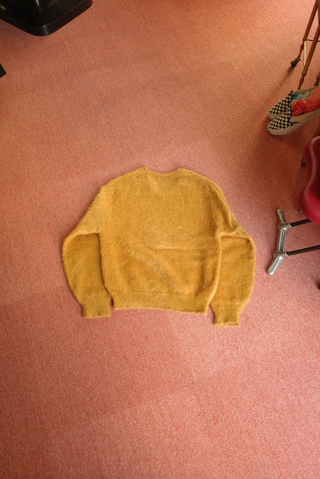 60s SEARS mohair v-neck sweater