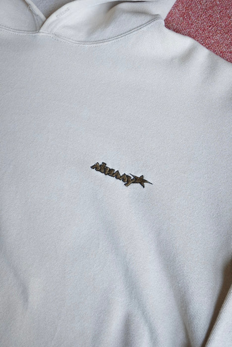 90s STUSSY logo hoodie