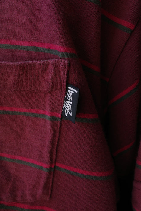 80s STUSSY multi border tee