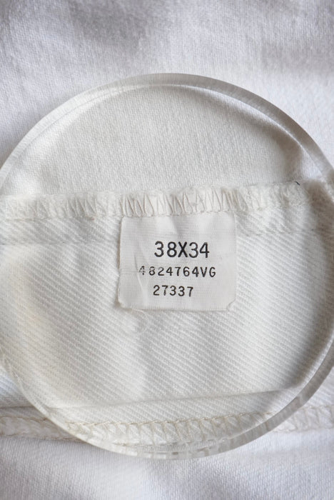 90s POLO SPORTSMAN white denim