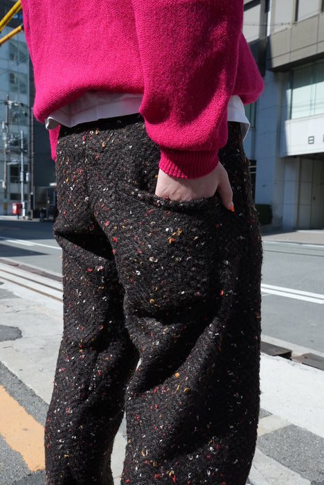 HAPPYEND Rikke easy pants HOKKORI choco