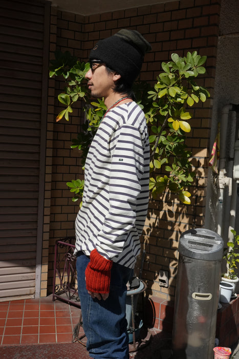 NAM Banana Basque Shirts OFF/NAVY size2