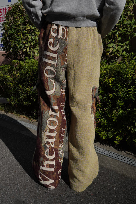 remake jaquard cargo pants