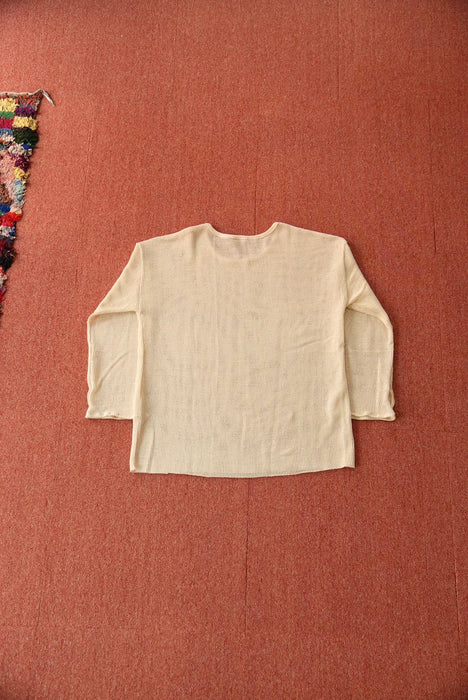 HAPPYEND mesh tee white