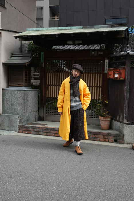 HAPPYEND HOKKORI tweed pants CHOCO