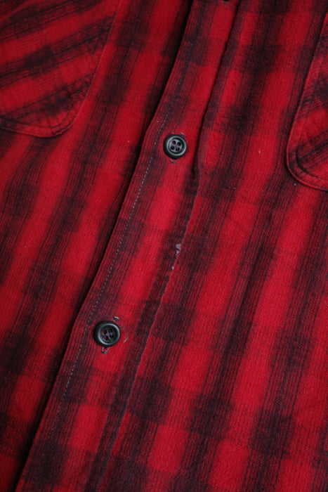 40s 5Brother printed flannel shirt