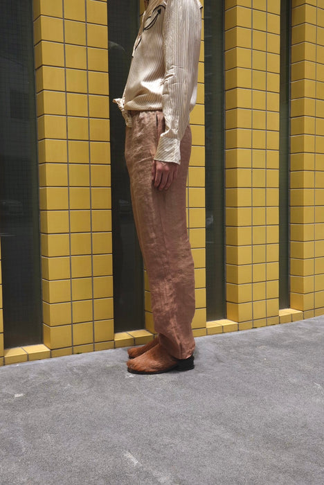 80s MOON LIGHT silky glitter easy pants