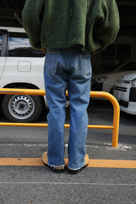 80s Levi's 646 flare denim