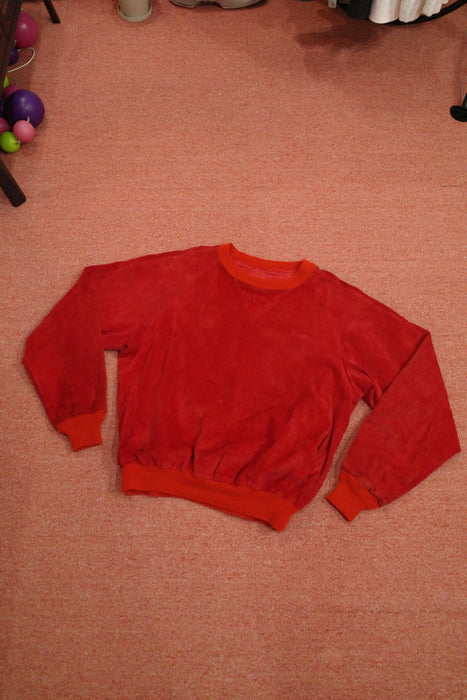 00s BREIER of AMSTERDAM suede sweat