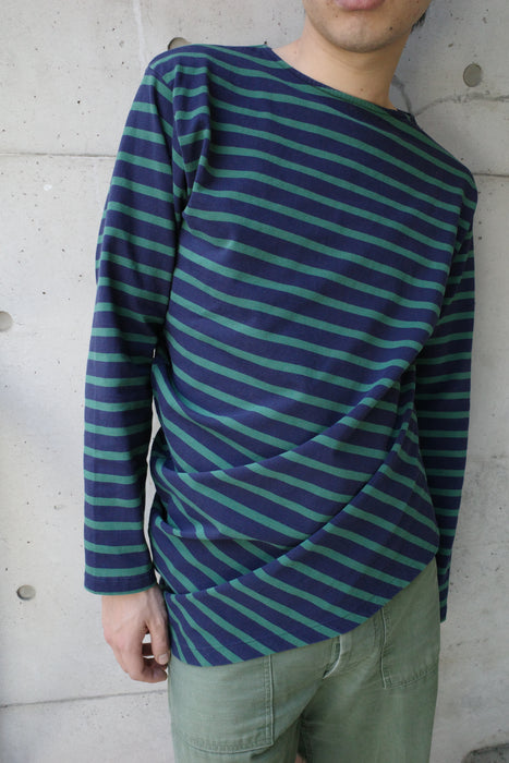 NAM Banana Basque Shirts NAVY/GREEN size1
