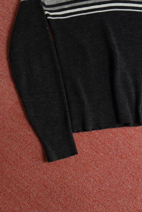 80s JUSTIN BLAKE skipper knit