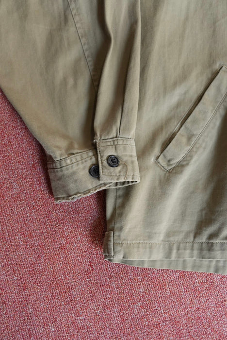 80s STUSSY cotton sports jacket