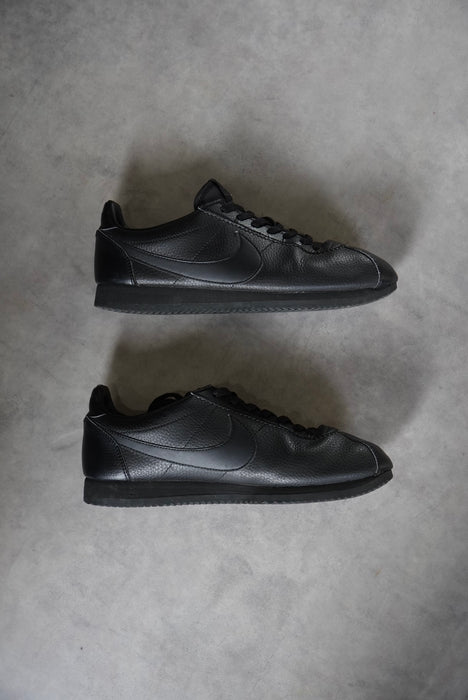 NIKE CORTEZ black leather