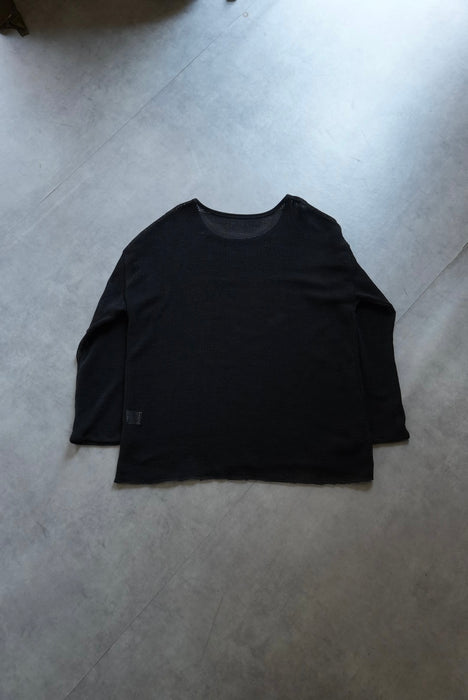 HAPPYEND mesh tee black