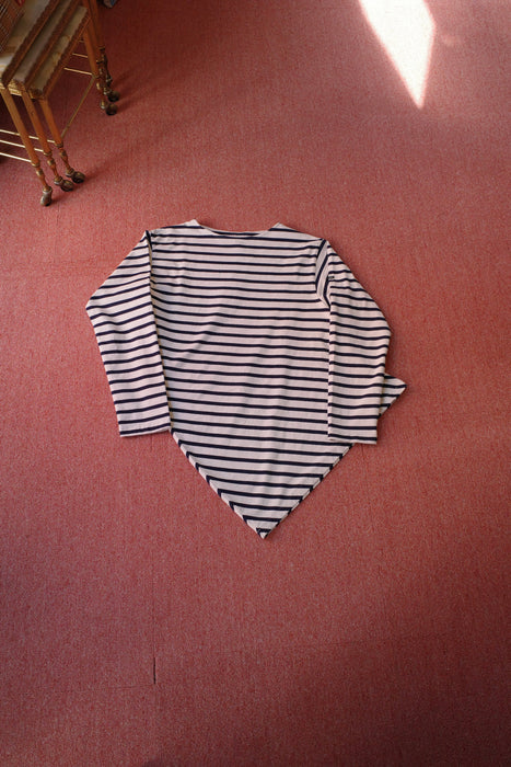 NAM Banana Basque Shirts WHITE/NAVY size1