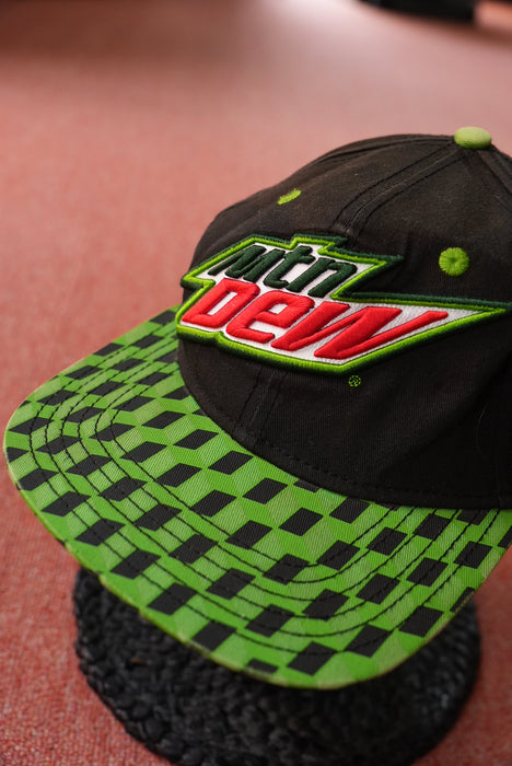 Mountain Dew logo cap