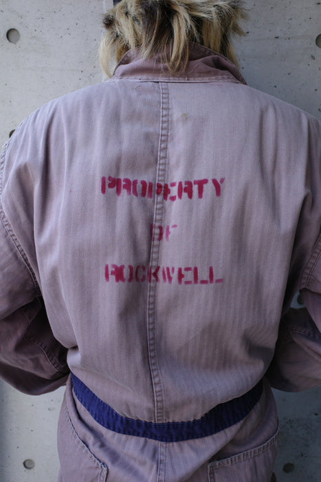 50s ROCKWELL work coverall