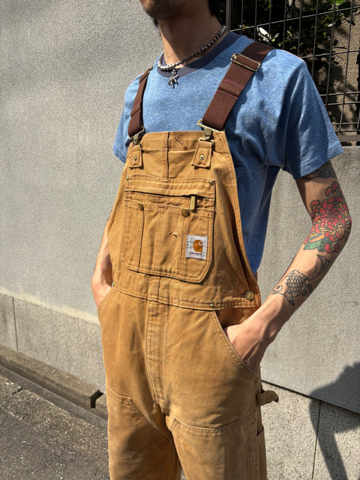 90s Carhartt duck doubleknee overall