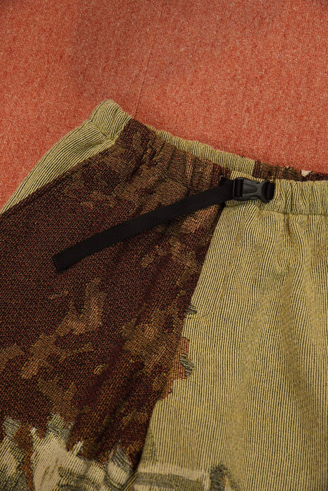 remake jaquard cargo pants