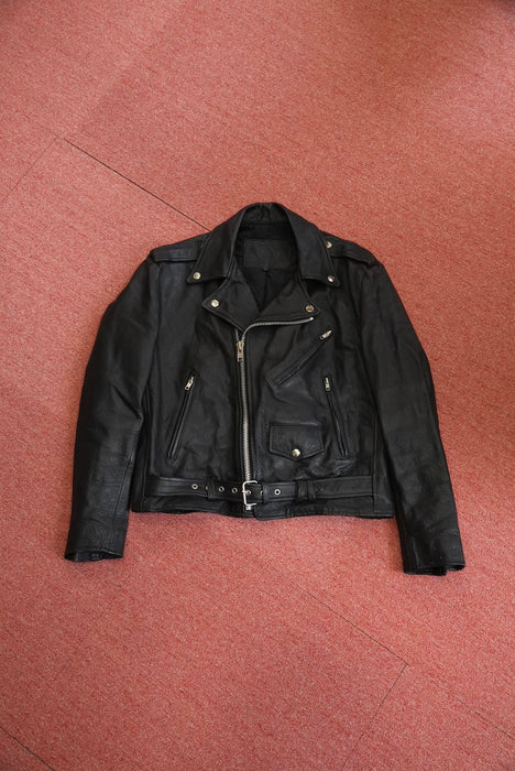 Louis dowble breasted leather riders