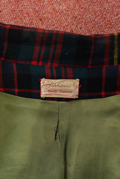 6.70s tartan check wool sports jacket