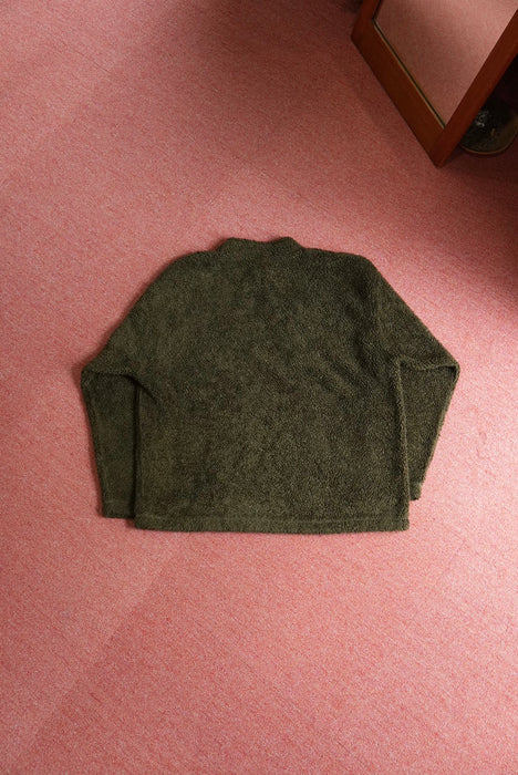 90s EMS mock neck boa fleece
