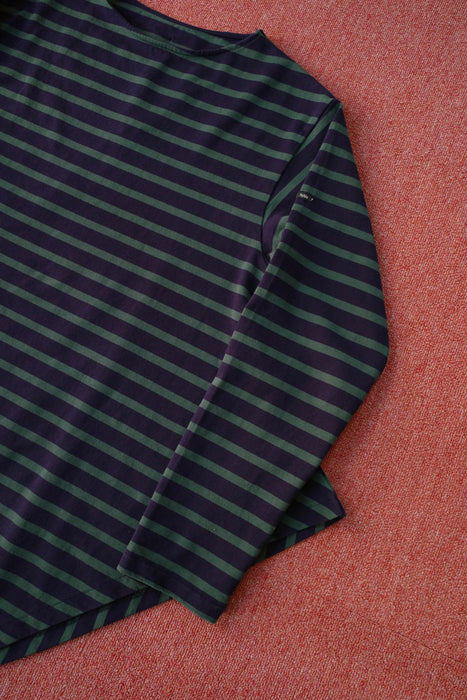 NAM Banana Basque Shirts NAVY/GREEN size1