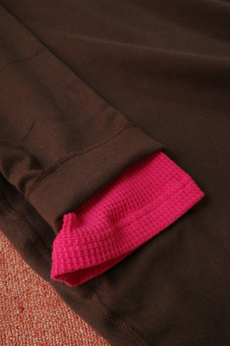 NAM Banana Ensemble Tee Brown/Pink size1