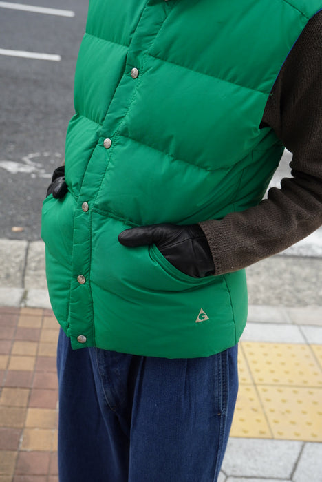 80s GERRY reversible down vest